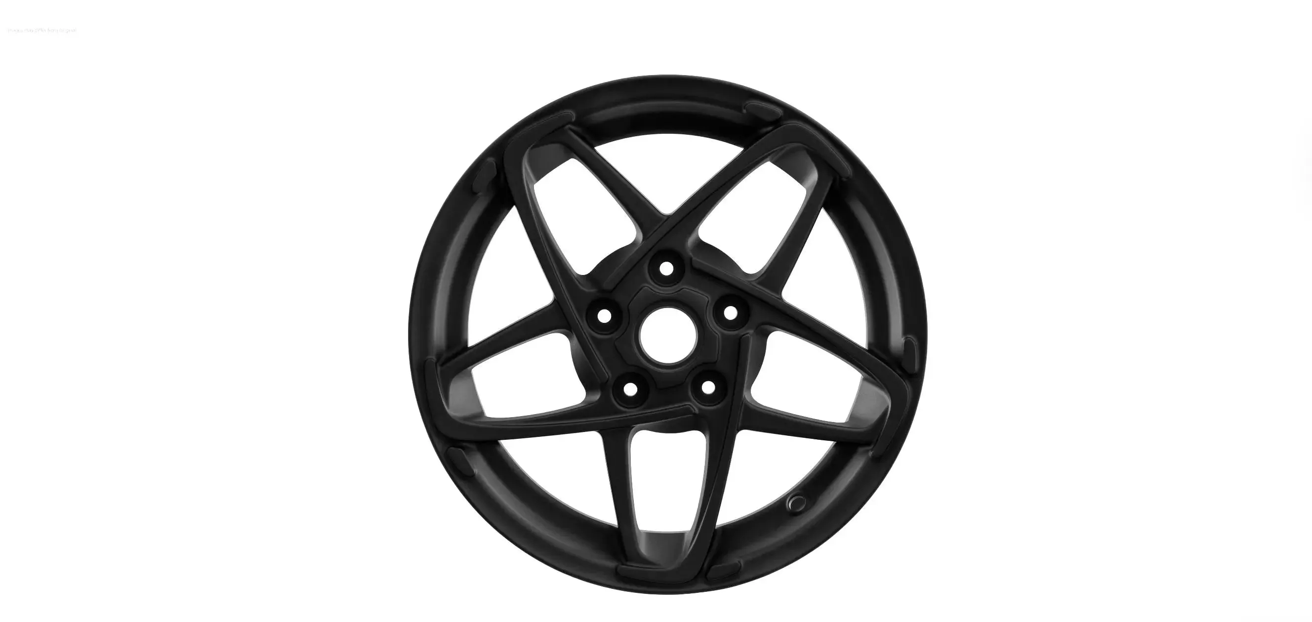 Rim SIP MK II Matt Black | Vespa GTS/GTS Super/GTV/GT 60/GT/GT L 125-300cc