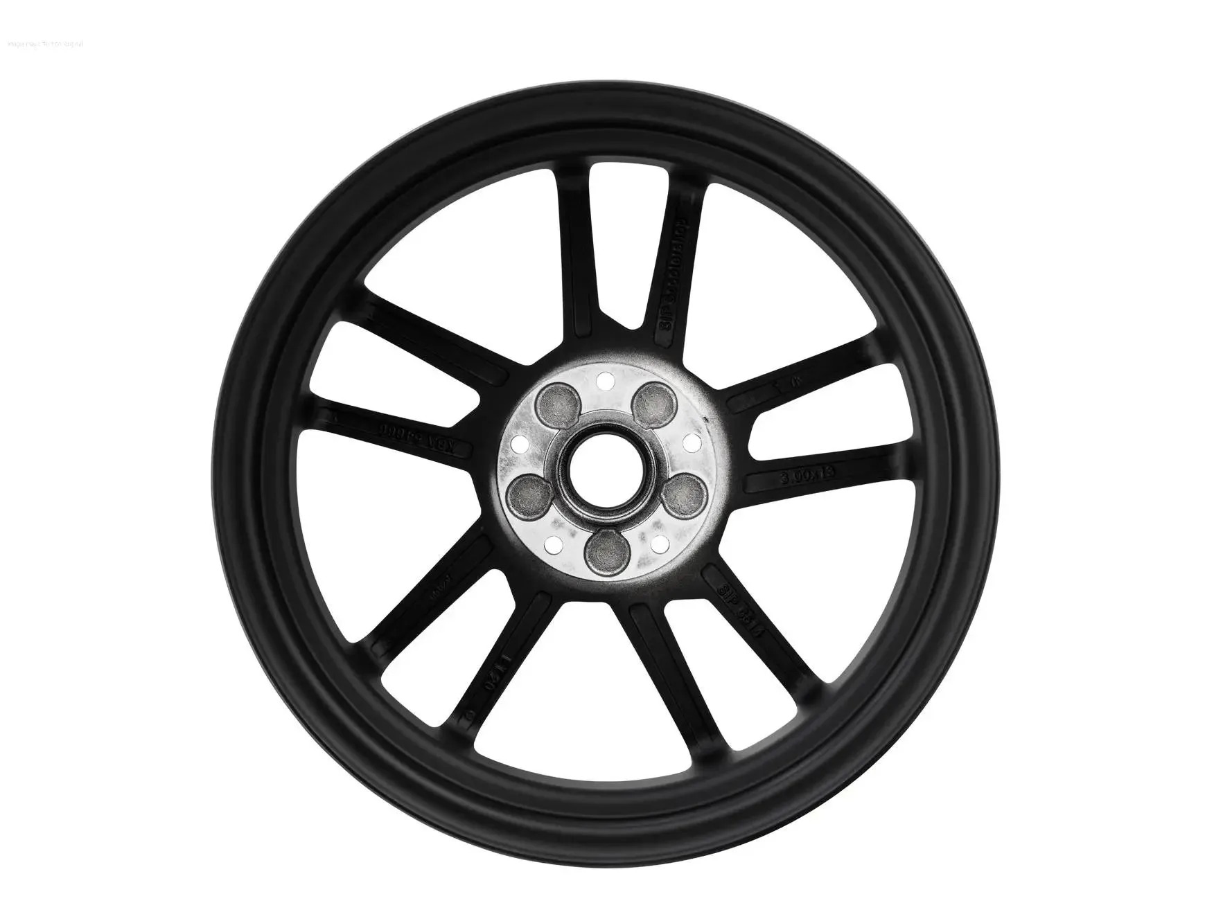 Rim SIP MK IV Matt Black | Vespa GTS/GTS Super/GTV/GT 60/GT/GT L 125-300cc