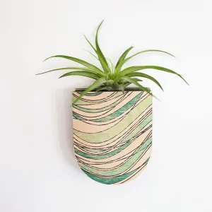 Riptide Pocket Wall Planter Vase