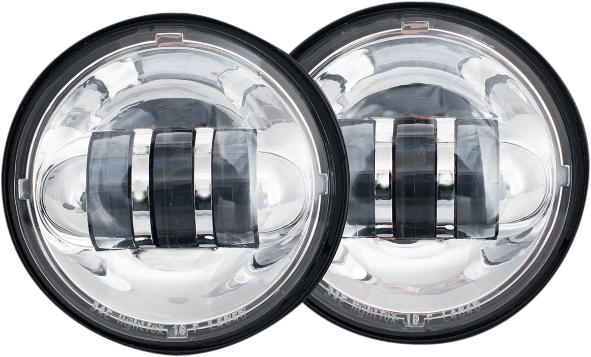 Rivco Products LED-135B 4.5in. LED Passing Lamps - Black