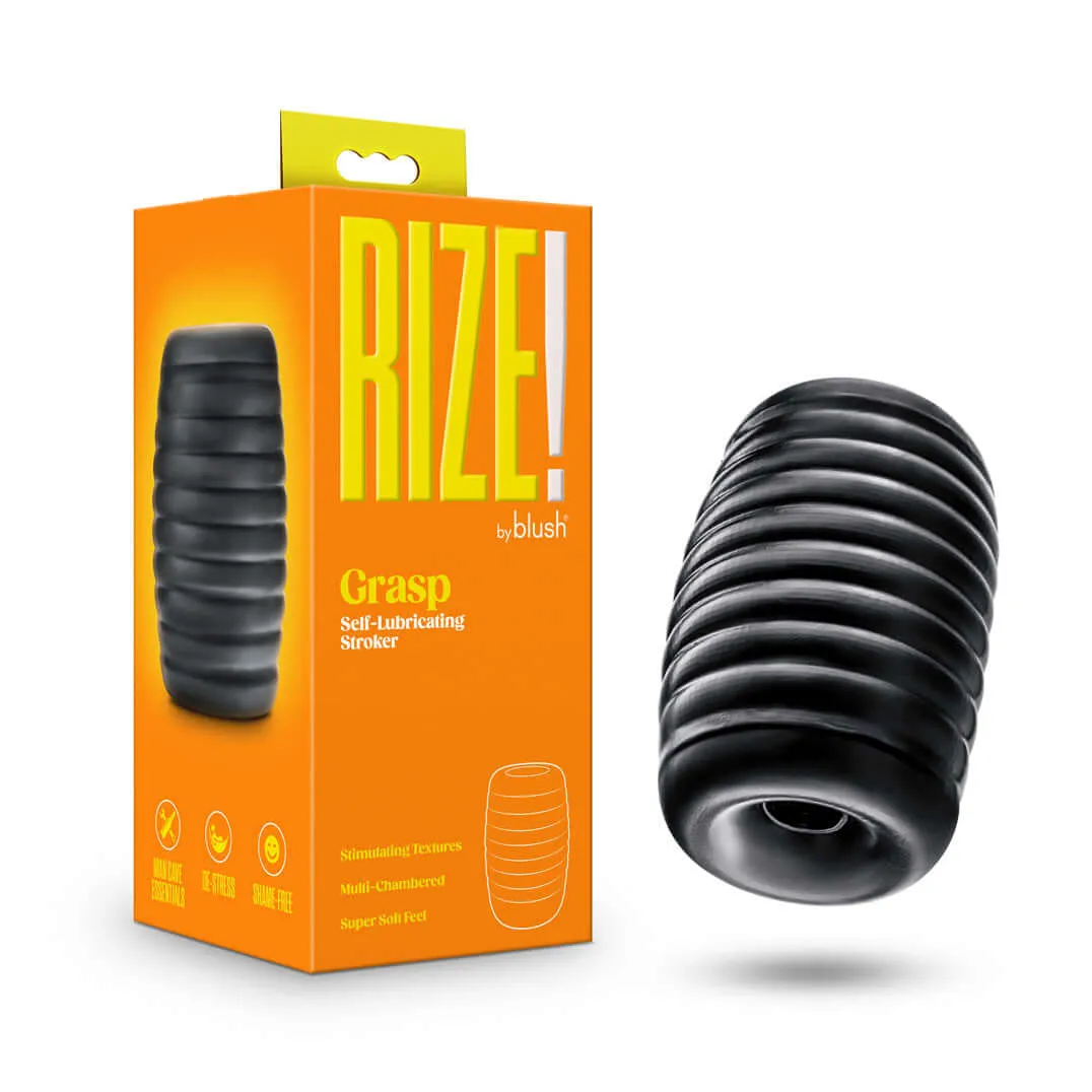 Rize - Grasp - Self-Lubricating Stroker - Black