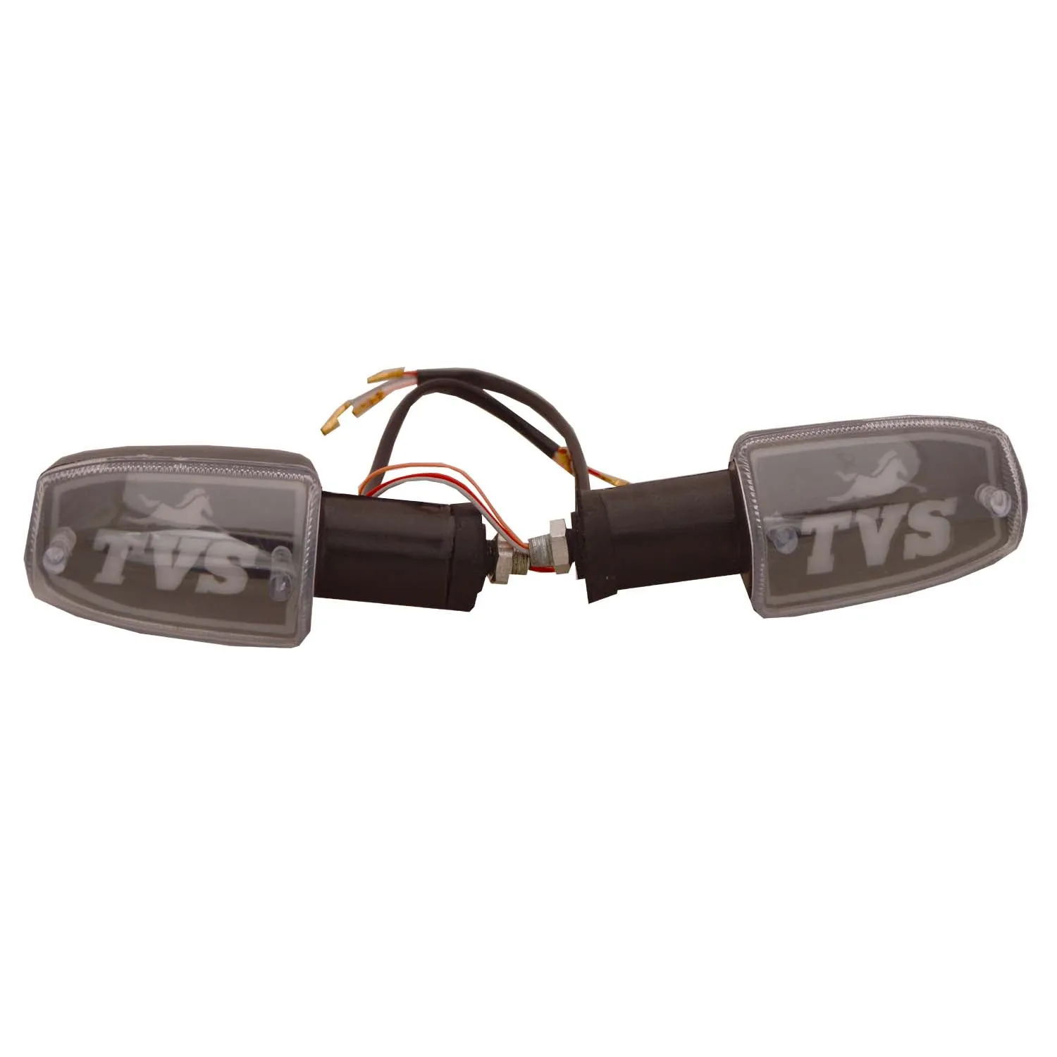 R.J.VON Premium Indicator with  TVS logo for TVS All models .(Set of 2/4)