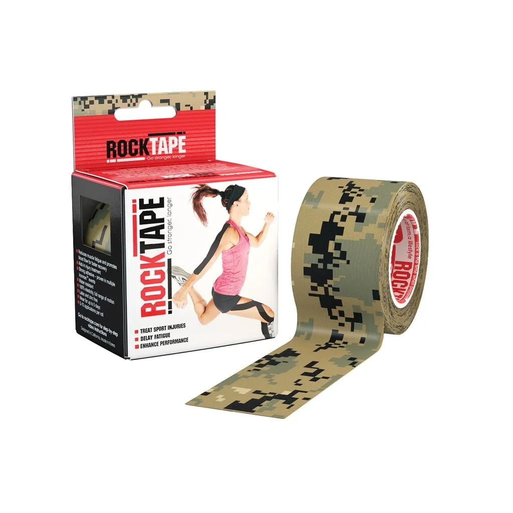 Rock Tape 5m Roll - Camouflage Digital