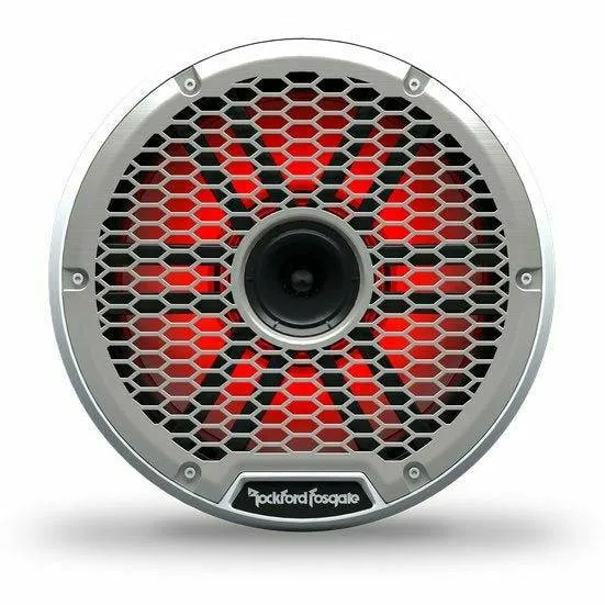 Rockford Fosgate M2 10" Color Optix 2-Way Horn Loaded Speaker (White)