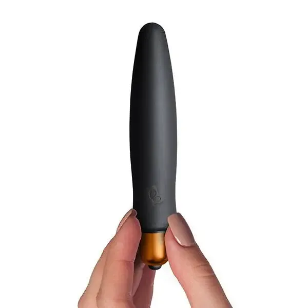 Rocks off Silicone Black 7-functions Waterproof Vibrator Kits