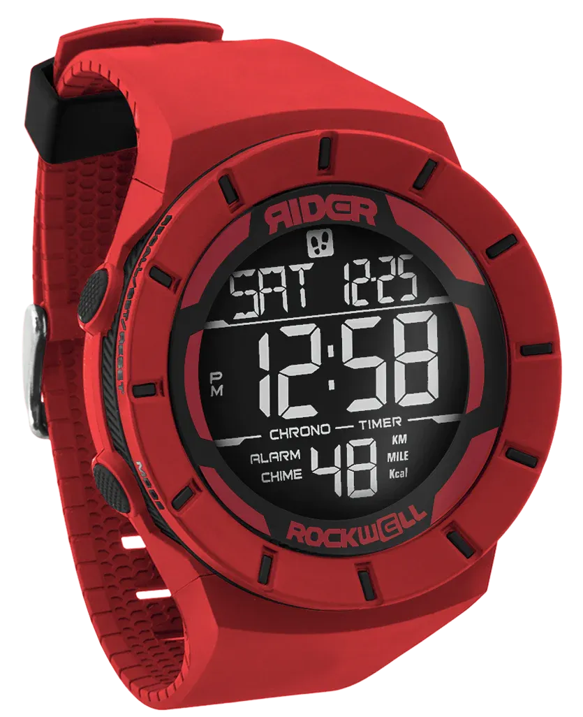 ROCKWELL COLISEUM FIT WATCH RED/BLACK