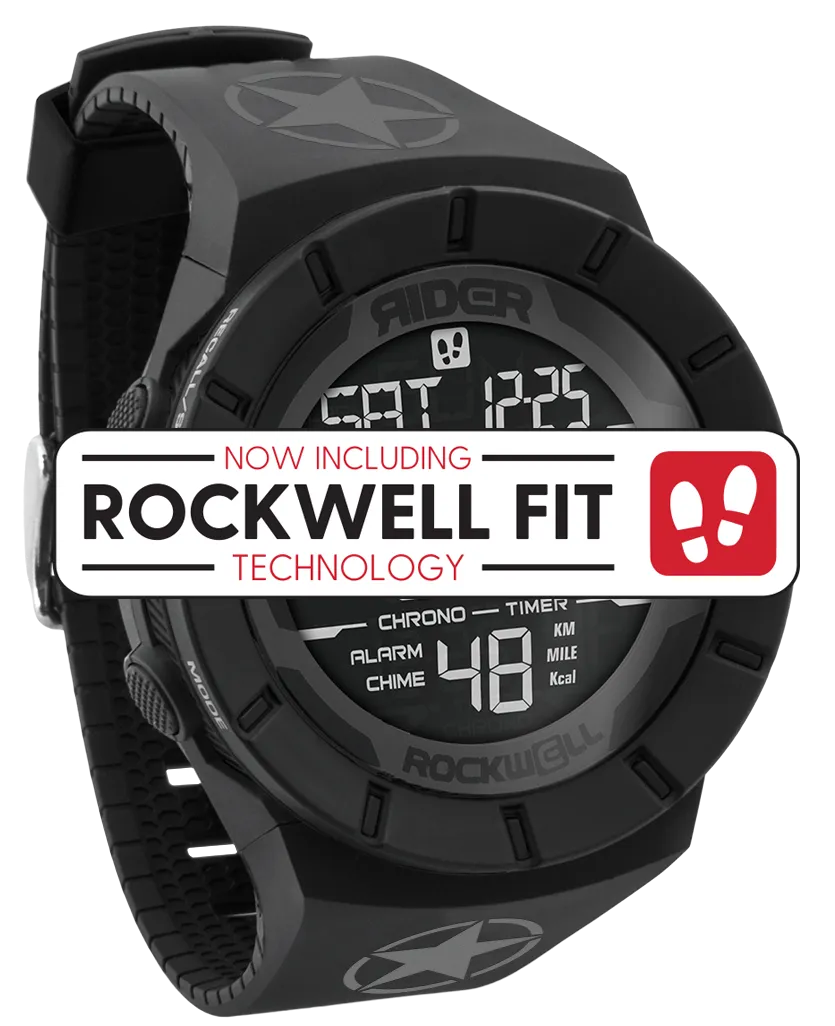 ROCKWELL THE COLISEUM FIT WATCH ARMY BLACK