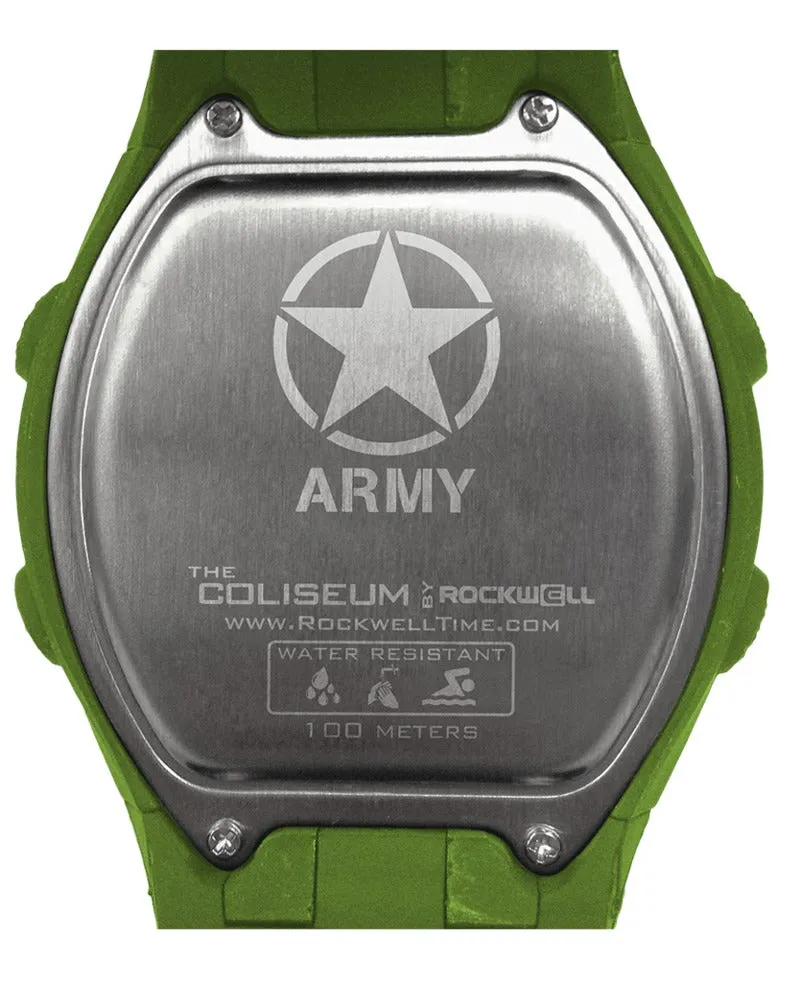 ROCKWELL THE COLISEUM WATCH ARMY GREEN