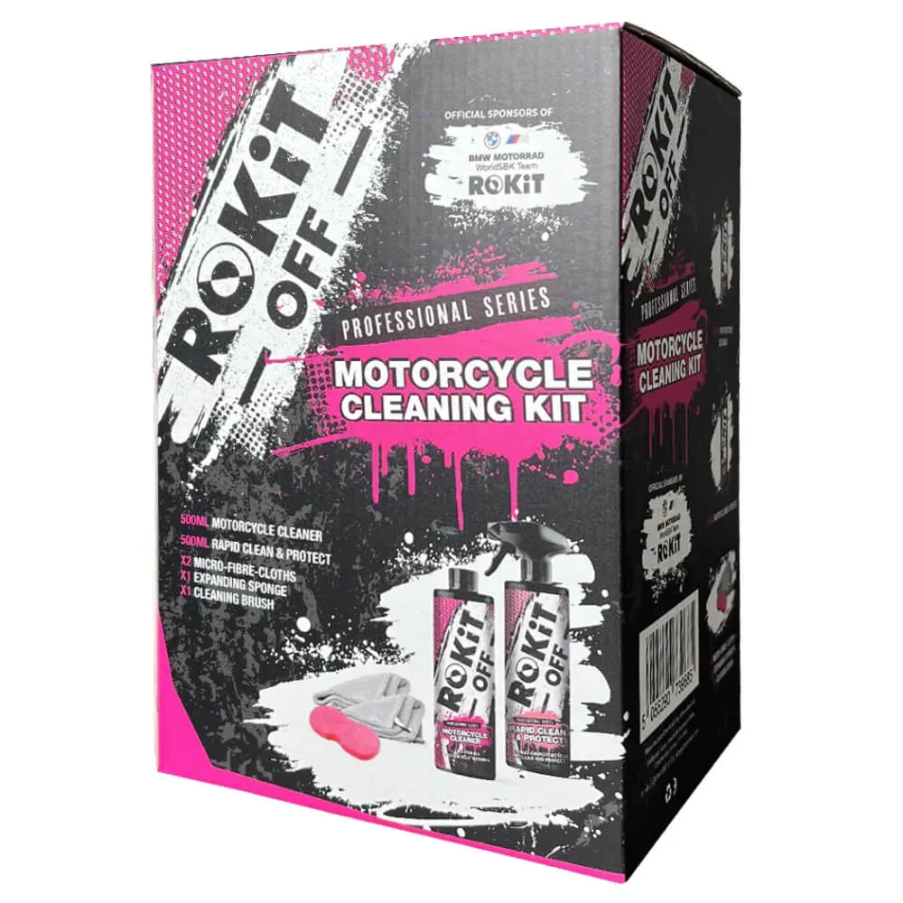 ROKiT OFF Motorcycle Cleaning Kit