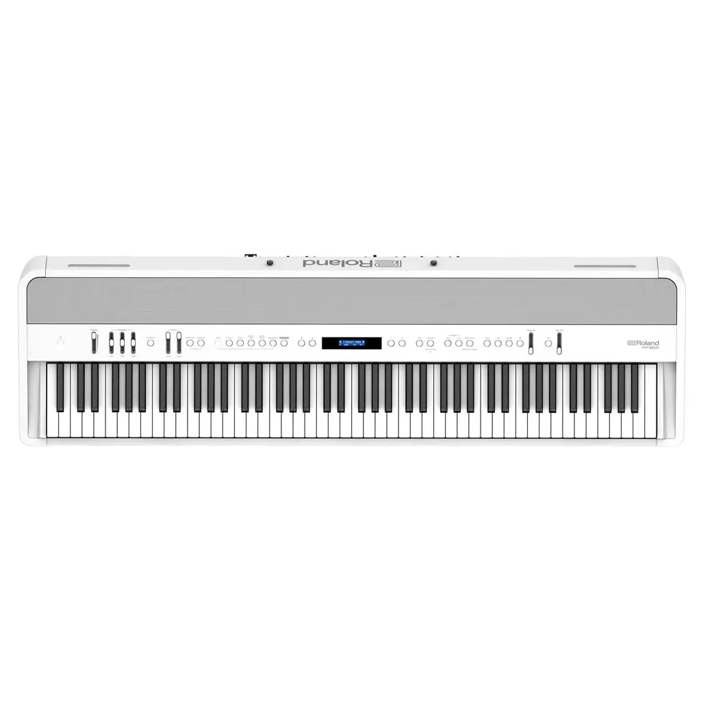 Roland FP-90X Digital Piano Bundle in White