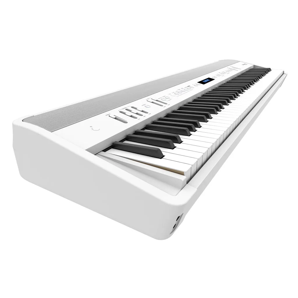 Roland FP-90X Digital Piano Bundle in White
