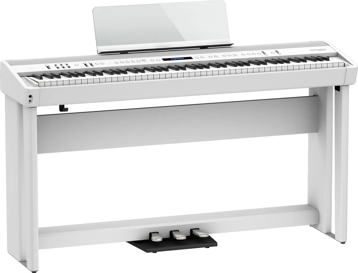 Roland FP-90X-WH Premium Portable Piano White Bundle