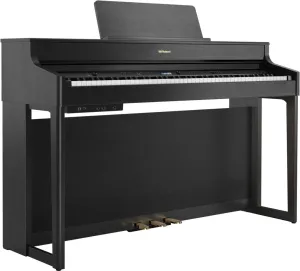 Roland HP702-CH Digital Upright Piano Charcoal Black [Refurbished by Roland]