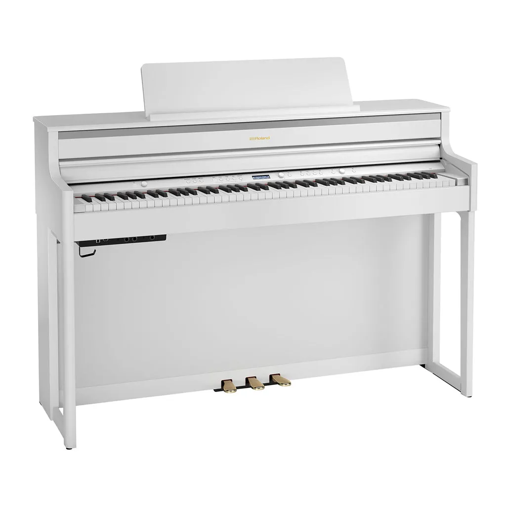 Roland HP704 Digital Piano - White