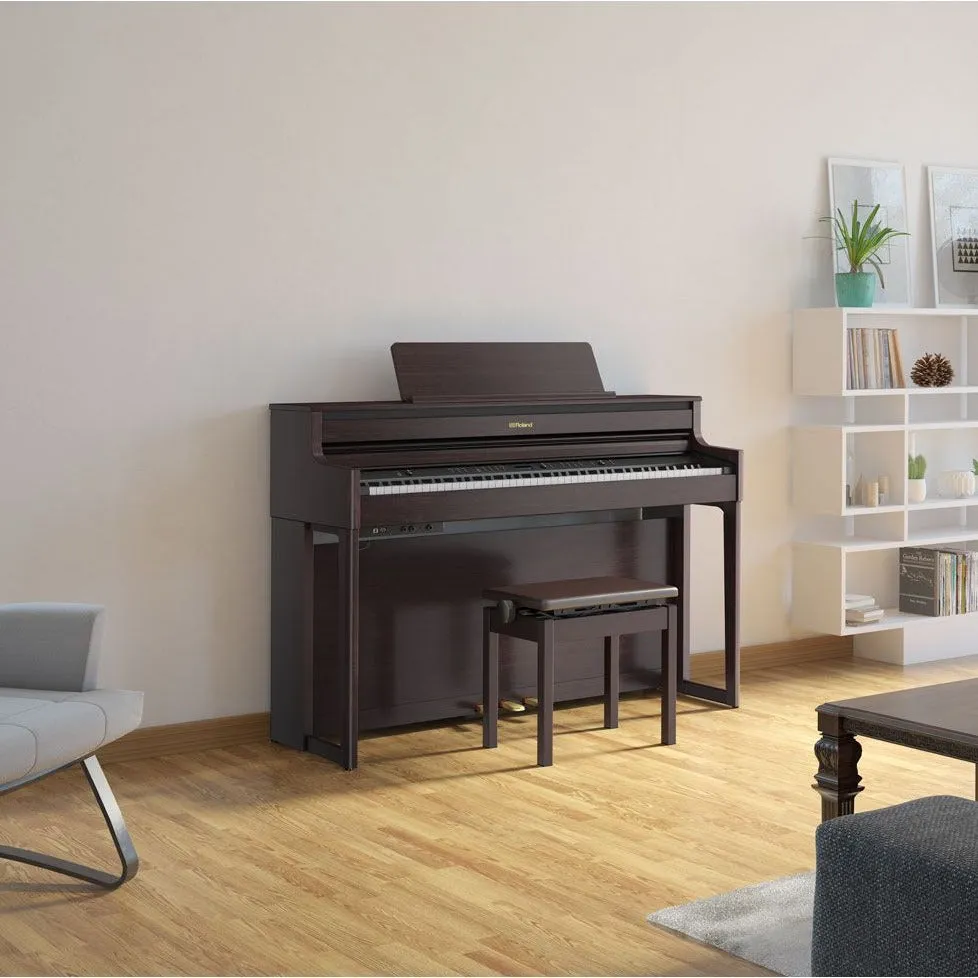 Roland HP704 Digital Piano with Bench