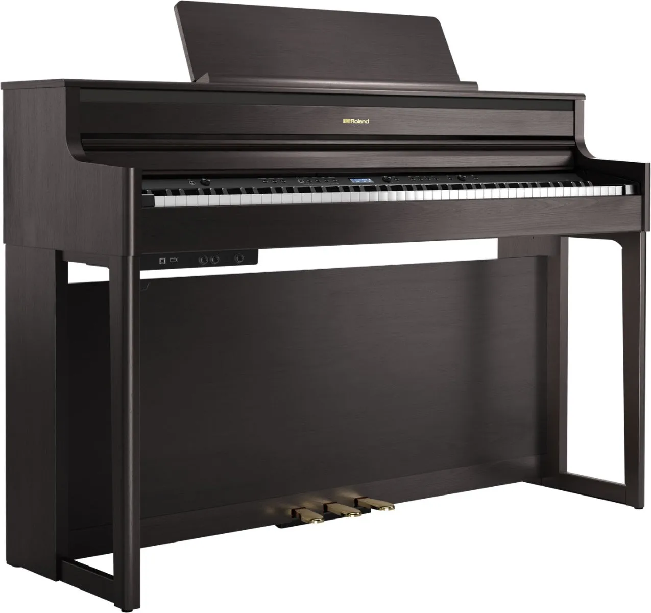 Roland HP704-DR Digital Upright Piano Dark Rosewood
