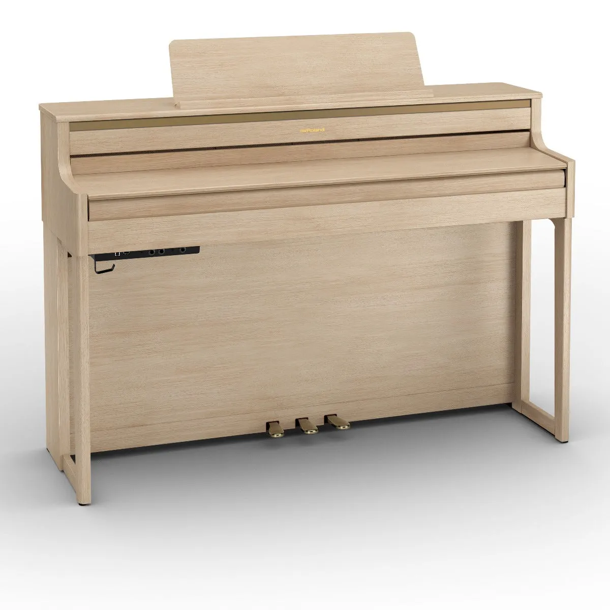 Roland HP704-LA Digital Upright Piano Light Oak