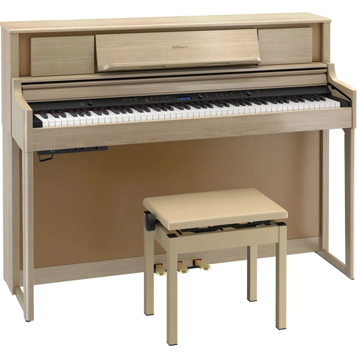 Roland LX705 Digital Piano with matching bench