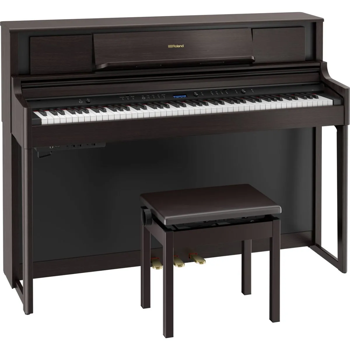 Roland LX705 Digital Piano with matching bench