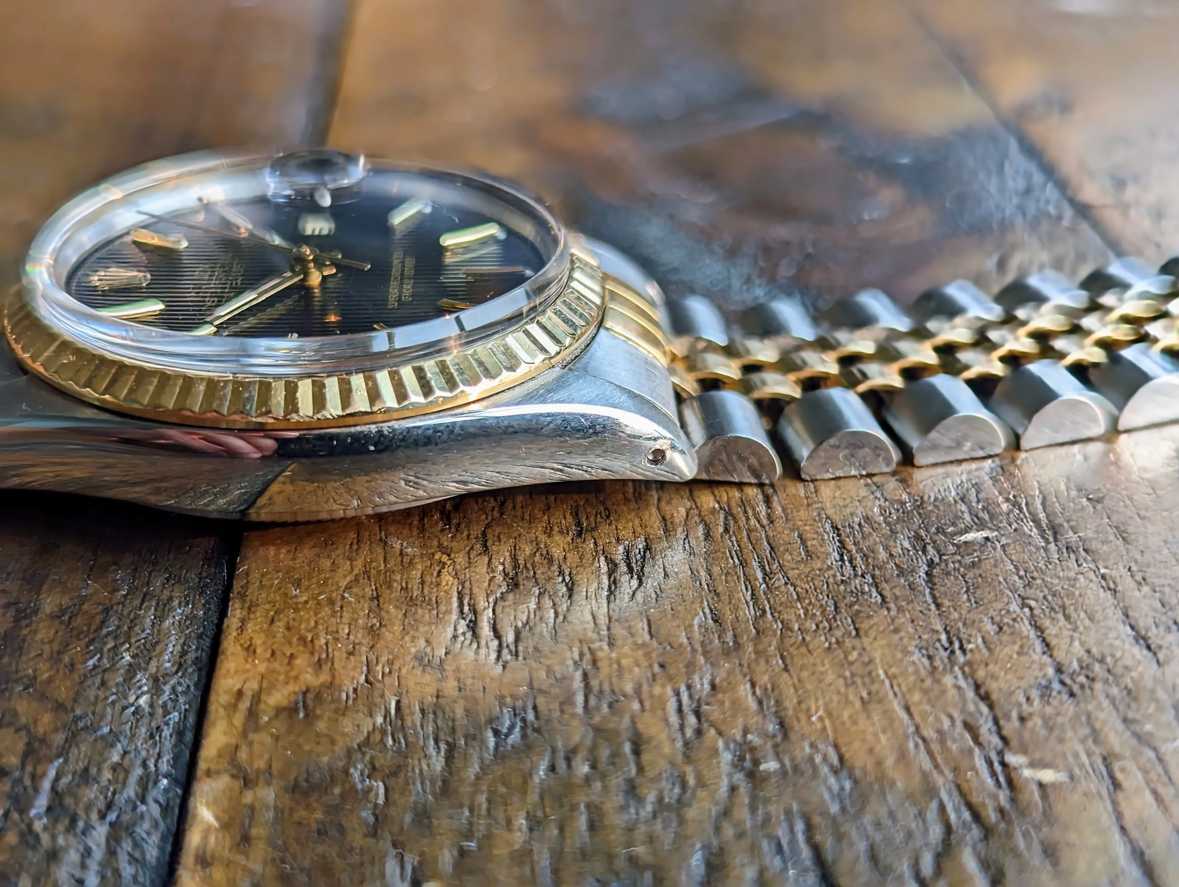 Rolex Datejust 16013 - Black Tapestry