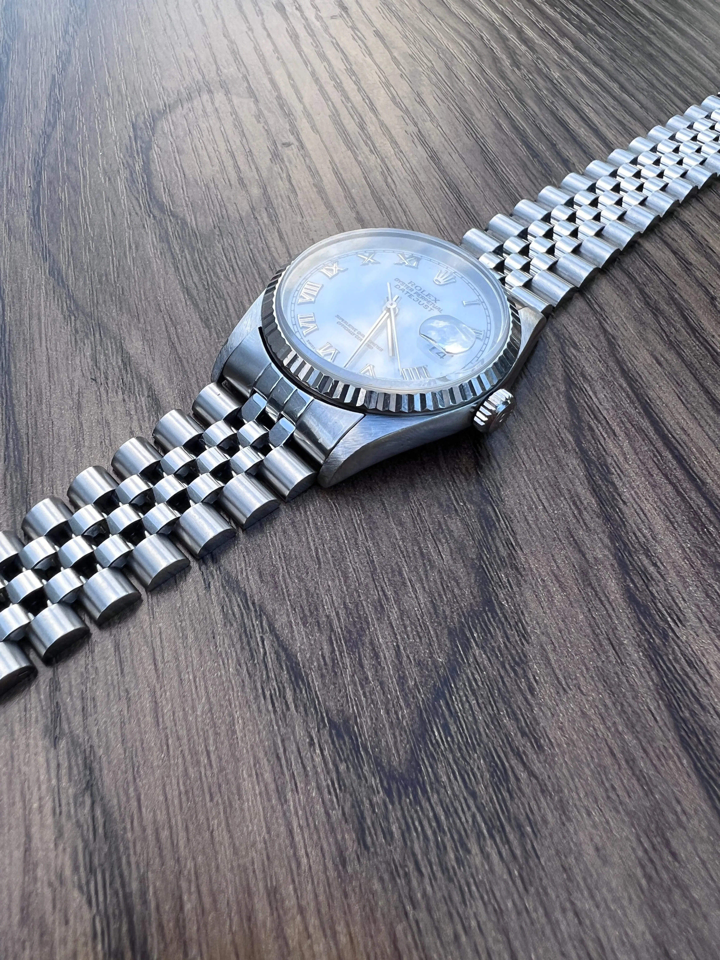 Rolex Datejust 16234 - Full Set - White Roman