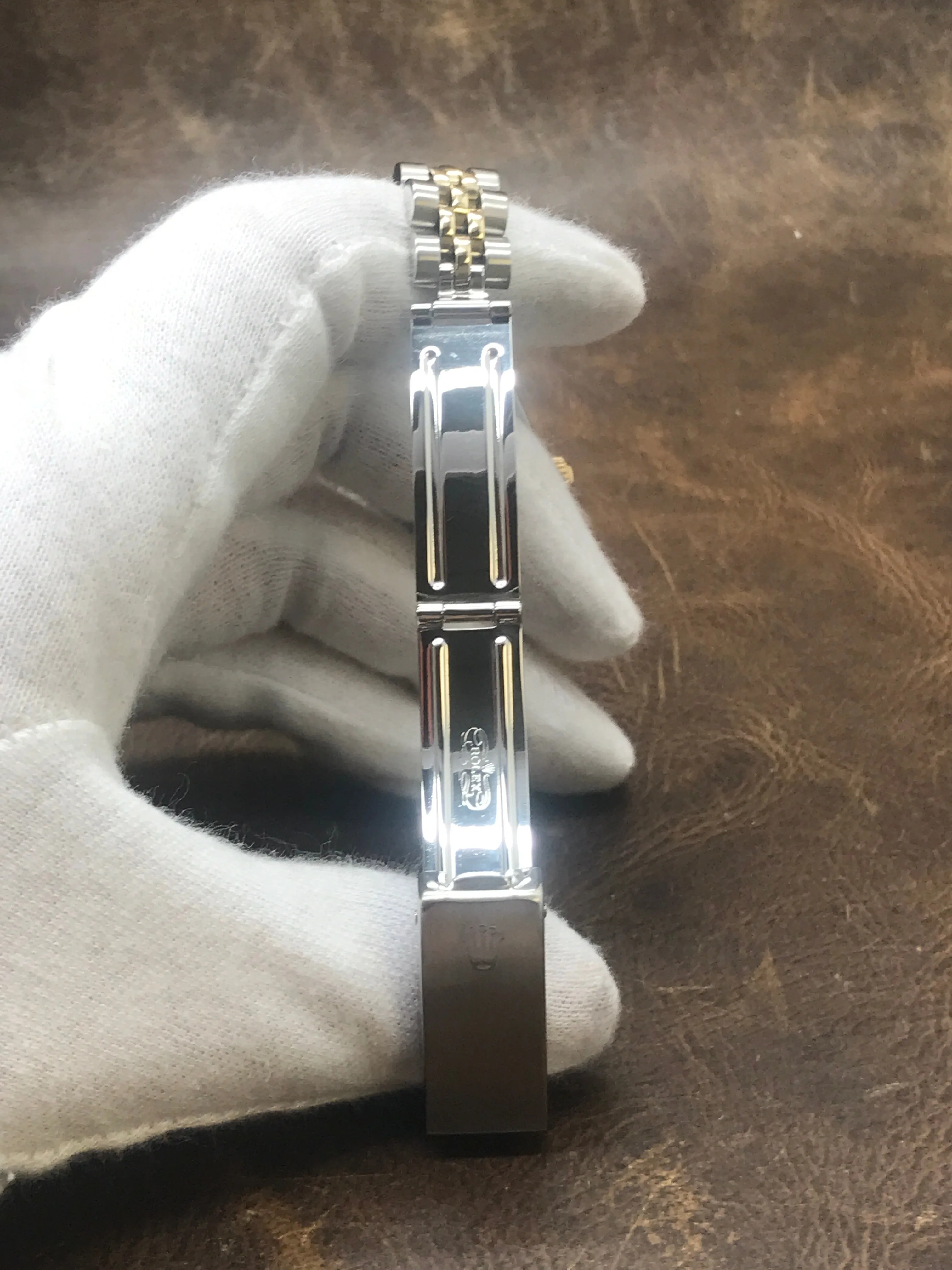 Rolex Datejust 26mm 6917 Blue Custom Diamond Dial Automatic Women's Watch