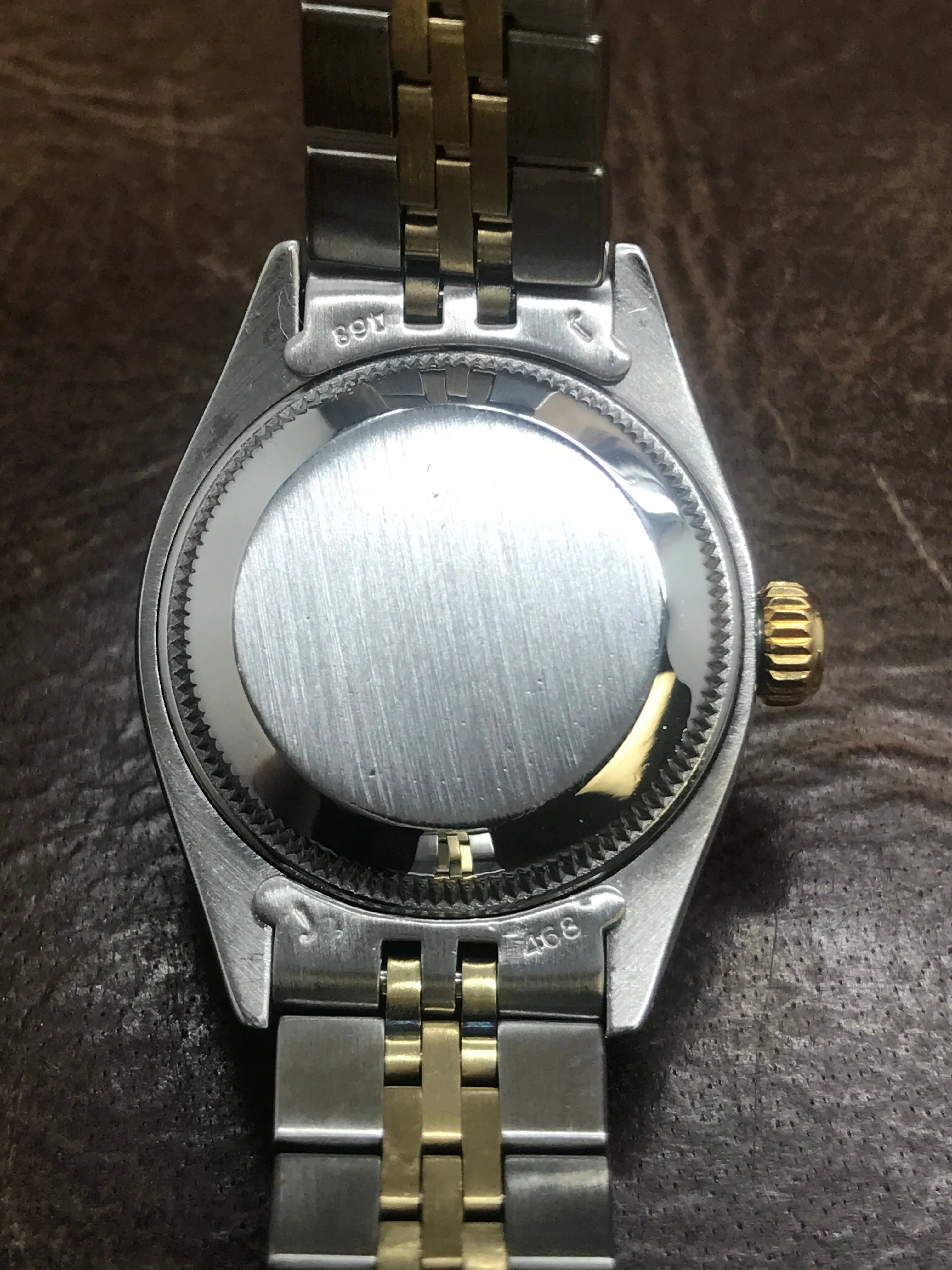Rolex Datejust 26mm 6917 Blue Custom Diamond Dial Automatic Women's Watch