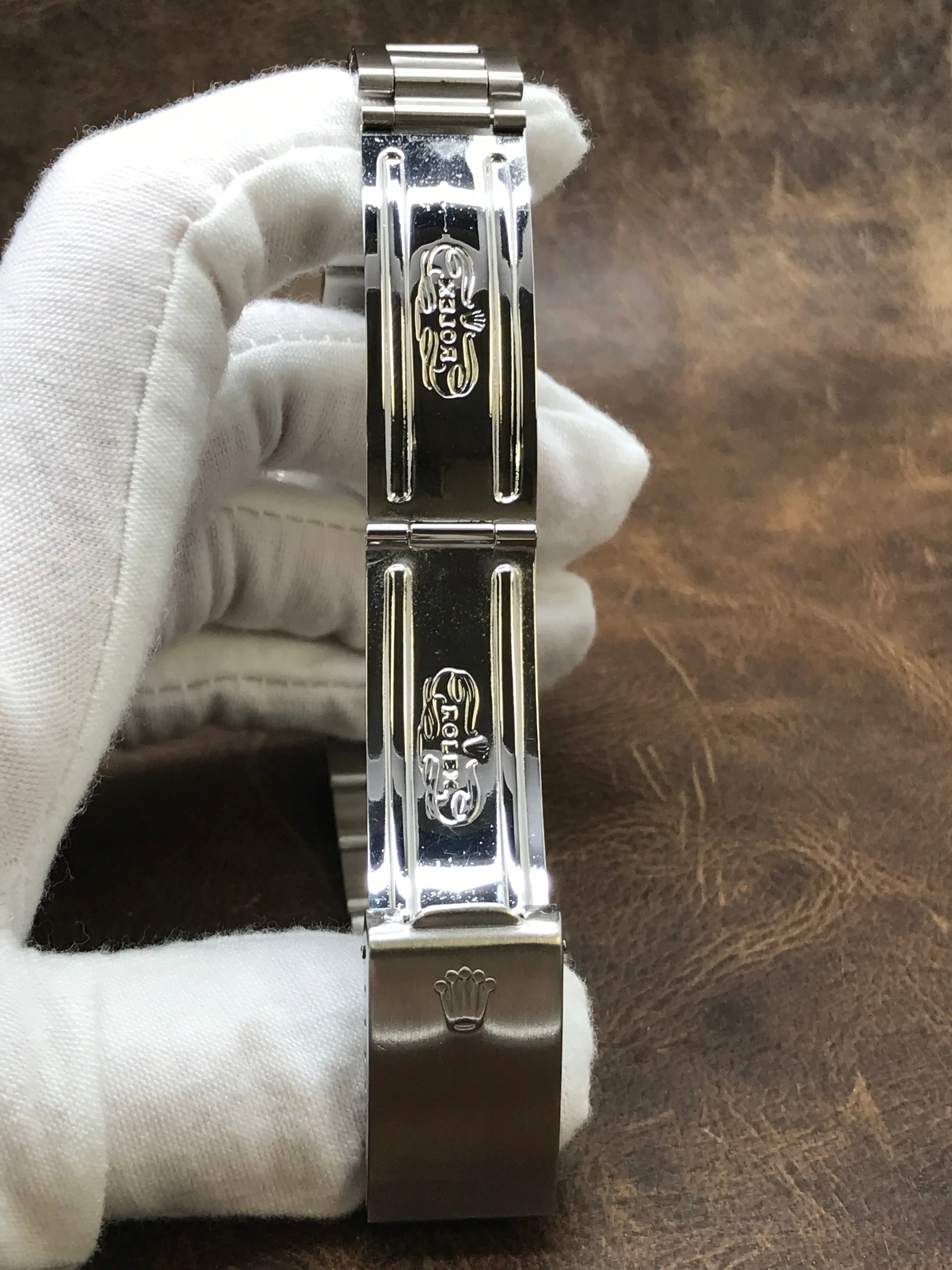 Rolex Datejust 36mm 1603 Custom Salmon Roman Dial Automatic Watch