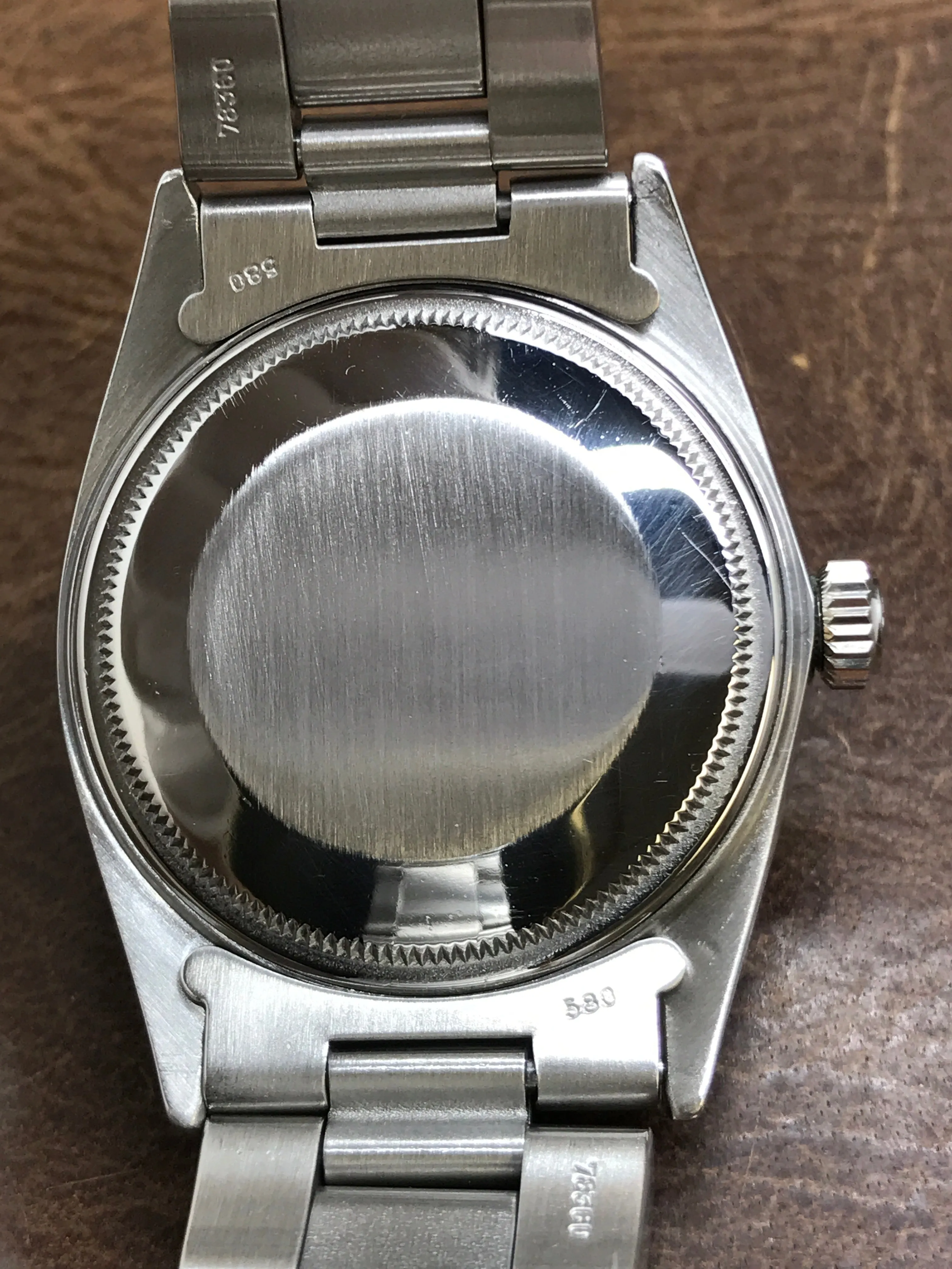 Rolex Datejust 36mm 1603 Custom Salmon Roman Dial Automatic Watch