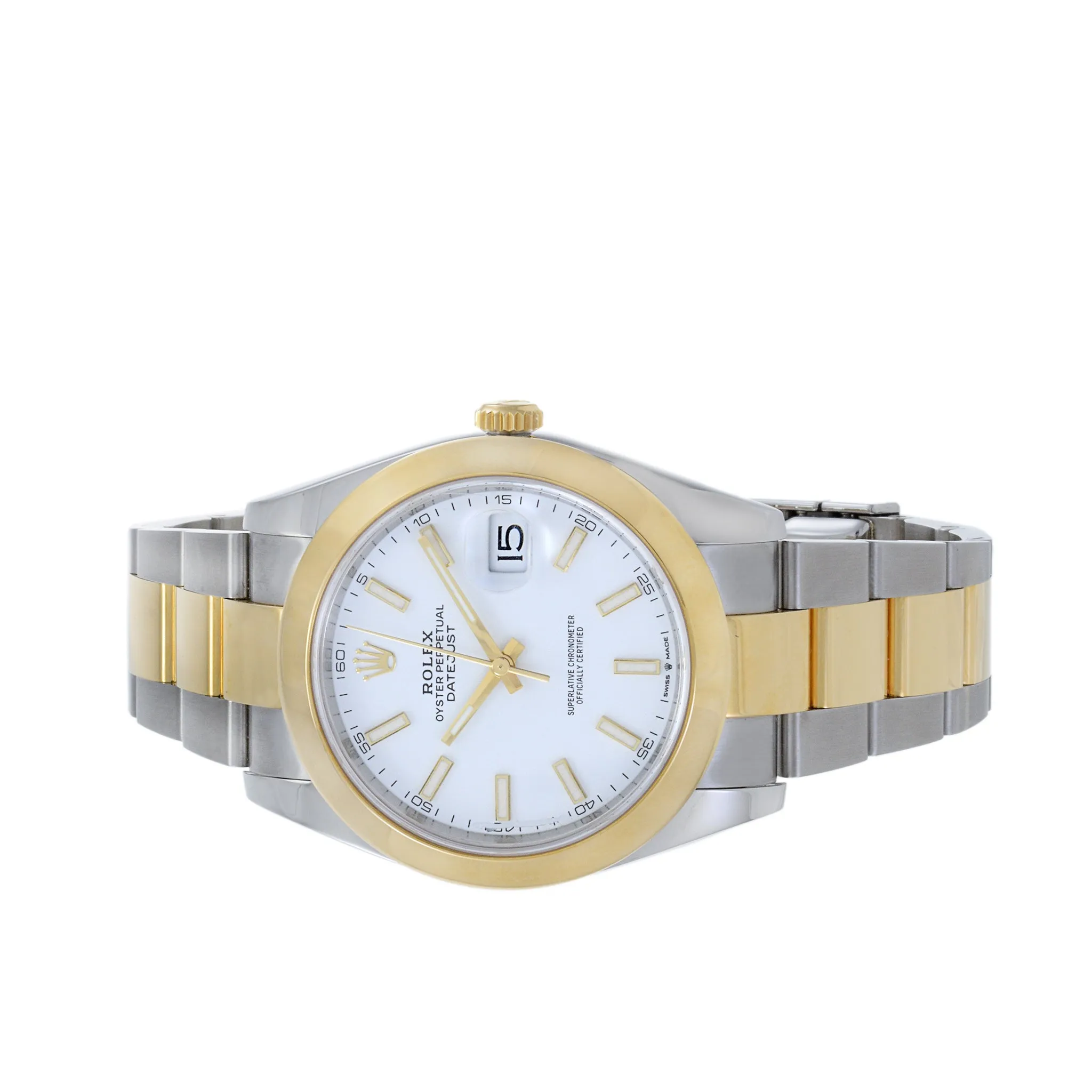 Rolex Datejust 41 Reference 126303 Stainless Steel and 18K Yellow Gold
