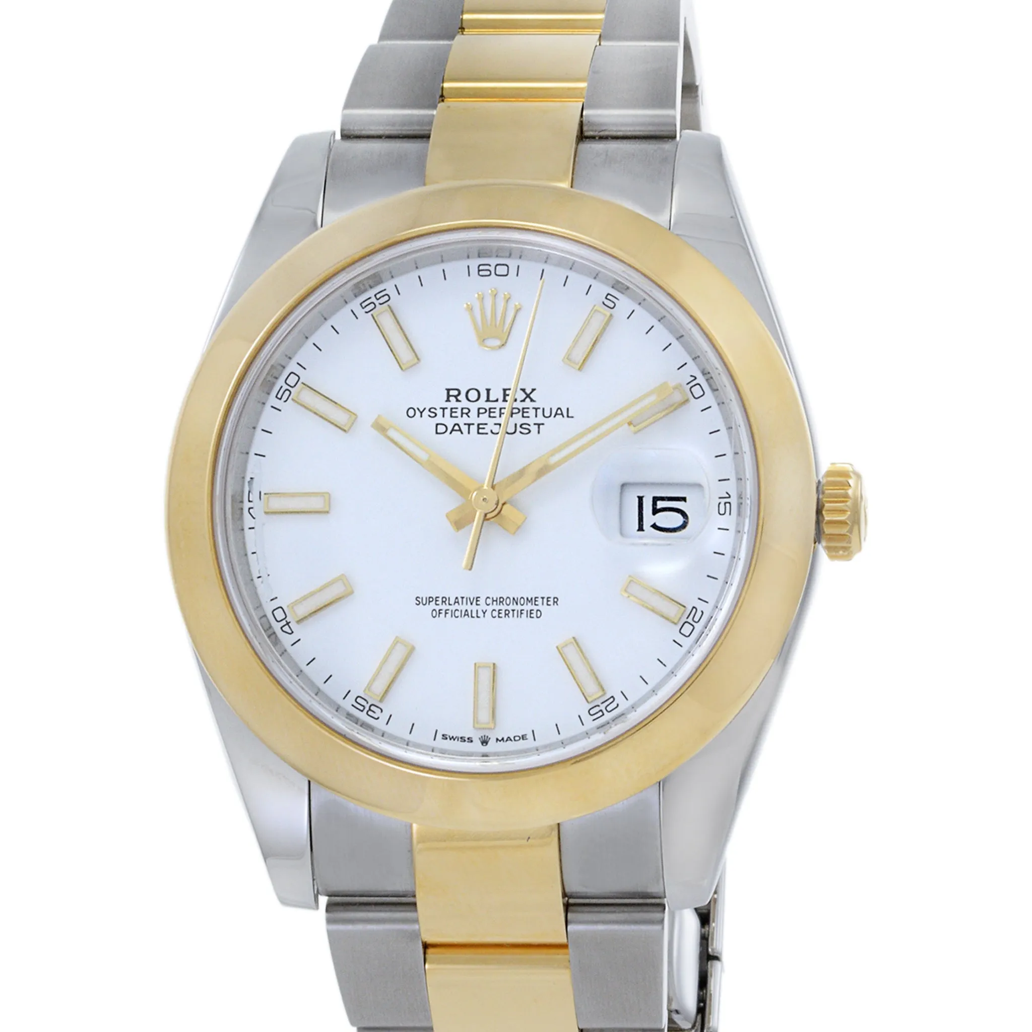 Rolex Datejust 41 Reference 126303 Stainless Steel and 18K Yellow Gold