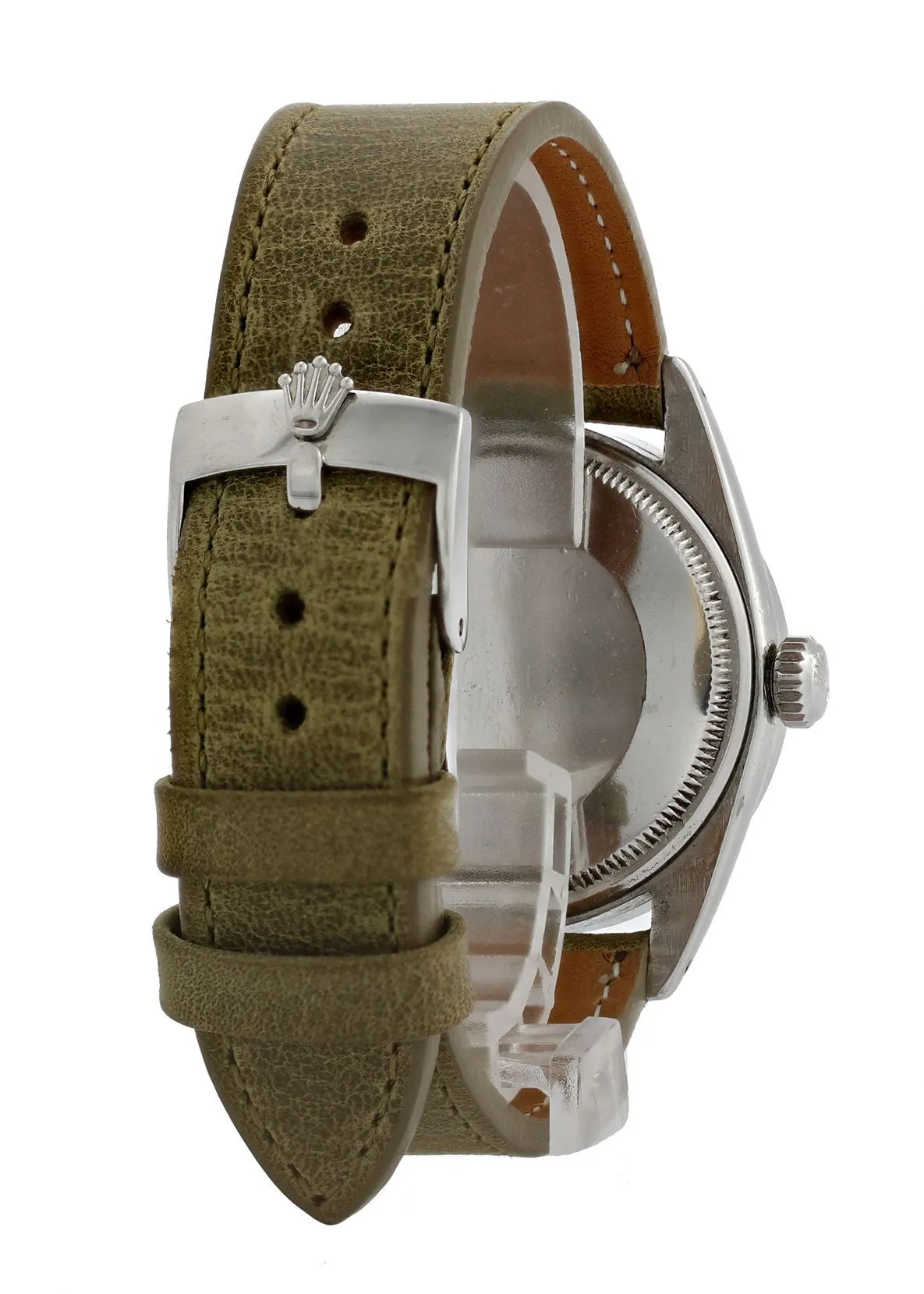 Rolex Oyster Perpetual Date 1500 Gild Dial Vintage Men Watch