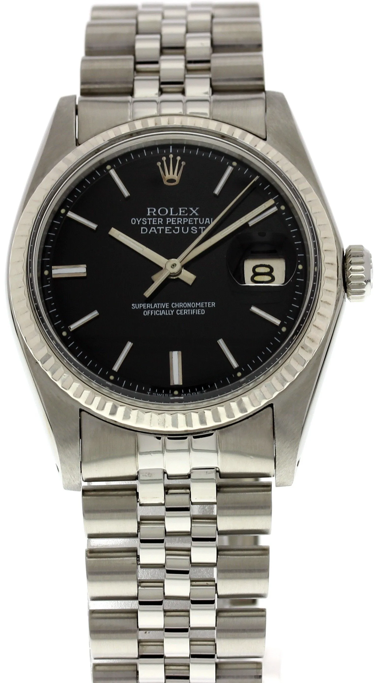 Rolex Oyster Perpetual Datejust 1601 Vintage Men's