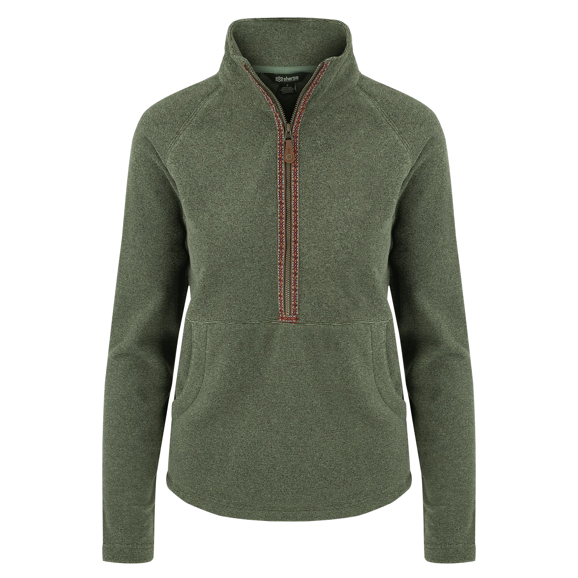 Rolpa Eco Half Zip - Thyme