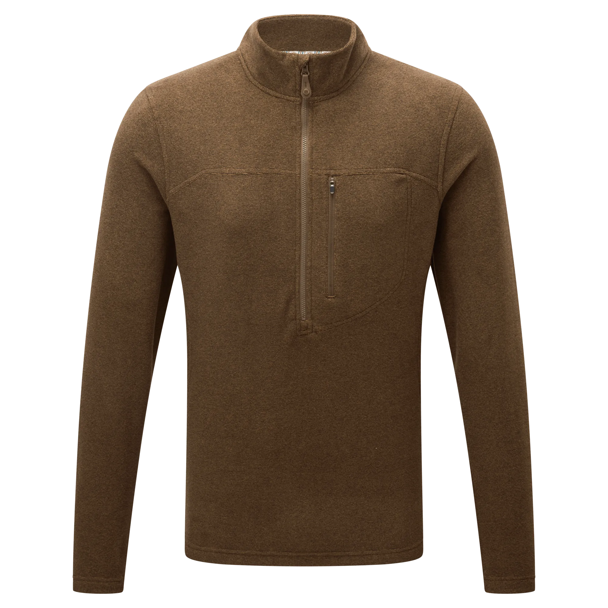 Rolpa Zip T-Shirt - Caramel