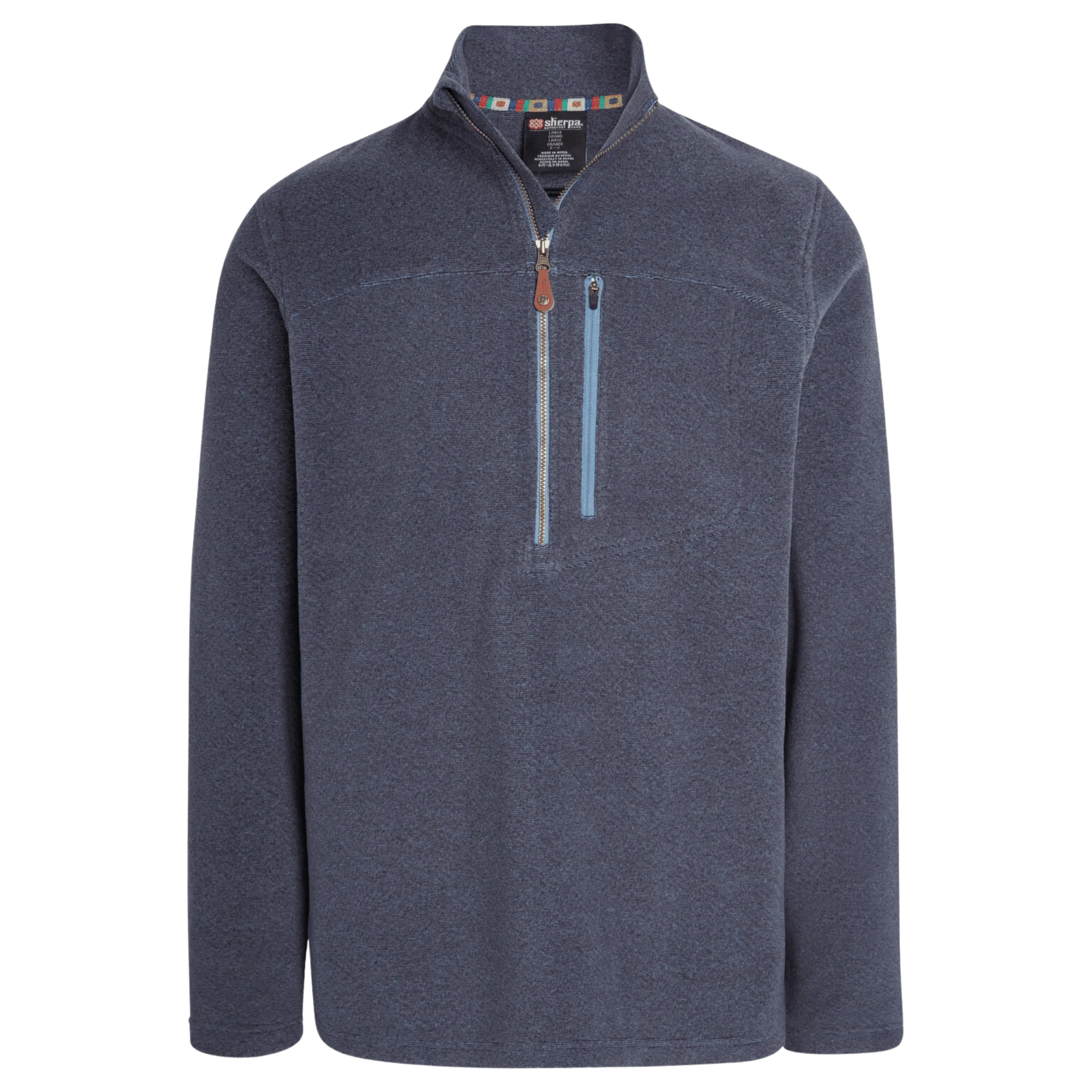 Rolpa Zip T-Shirt - Neelo Blue