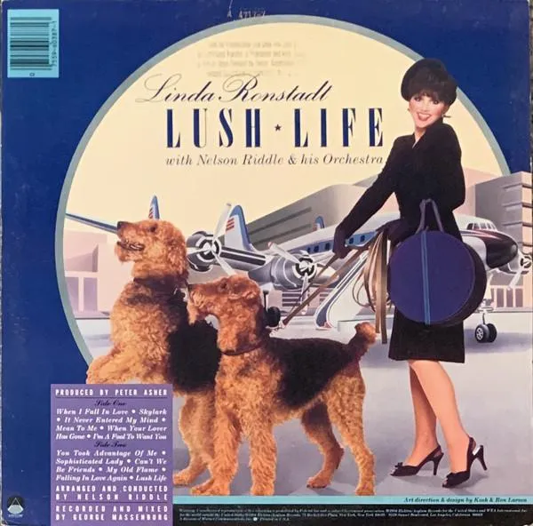 Ronstadt, Linda - Lush Life - White Hot Stamper (With Issues)