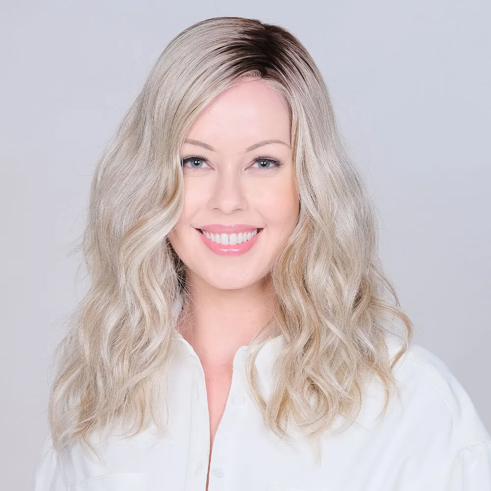 Rose Ella Hand Tied by Belle Tress (Hand Tied-Lace Front-Mono Top Wig)