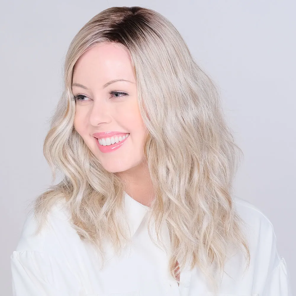 Rose Ella Hand Tied by Belle Tress (Hand Tied-Lace Front-Mono Top Wig)