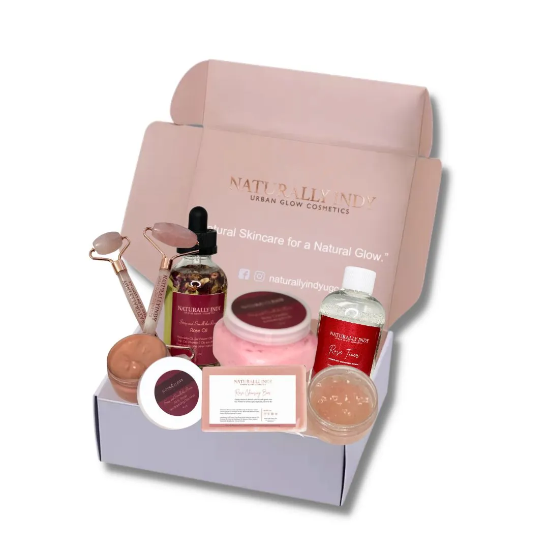 Rose Glow Spa Kit  (Luxe Home Spa Essentials)