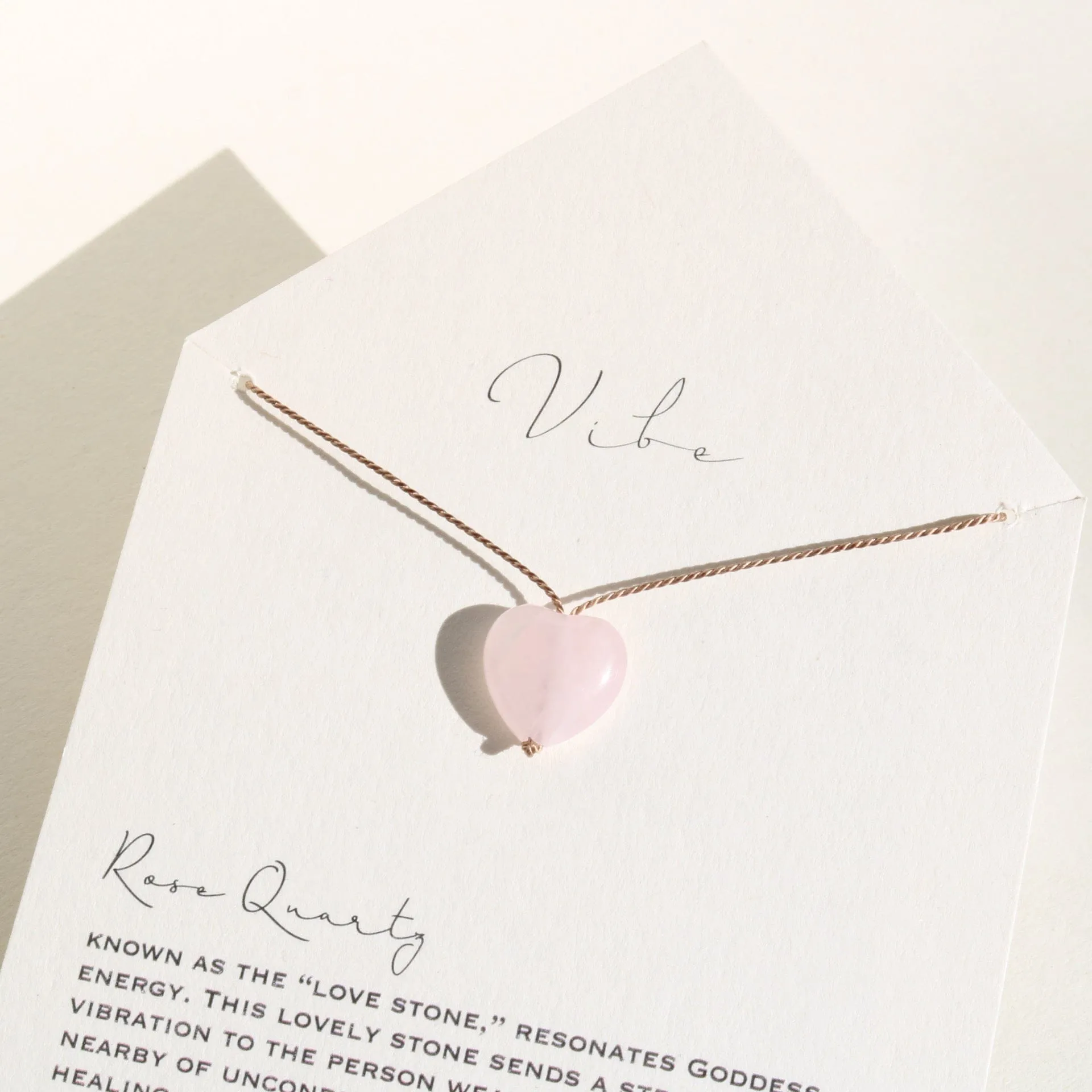 ROSE QUARTZ HEART | SPECIAL EDITION