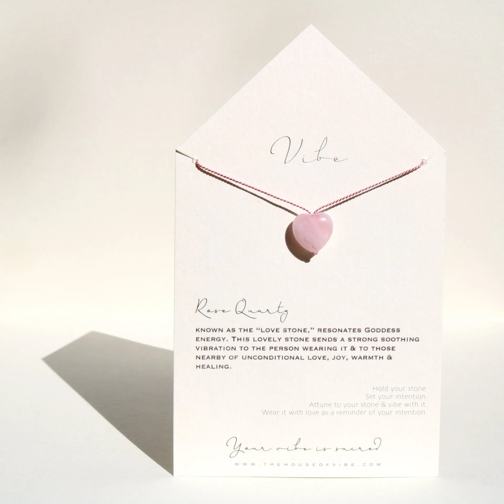 ROSE QUARTZ HEART | SPECIAL EDITION