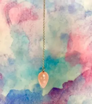 Rose Quartz Pendulum for heart healing and manifesting love