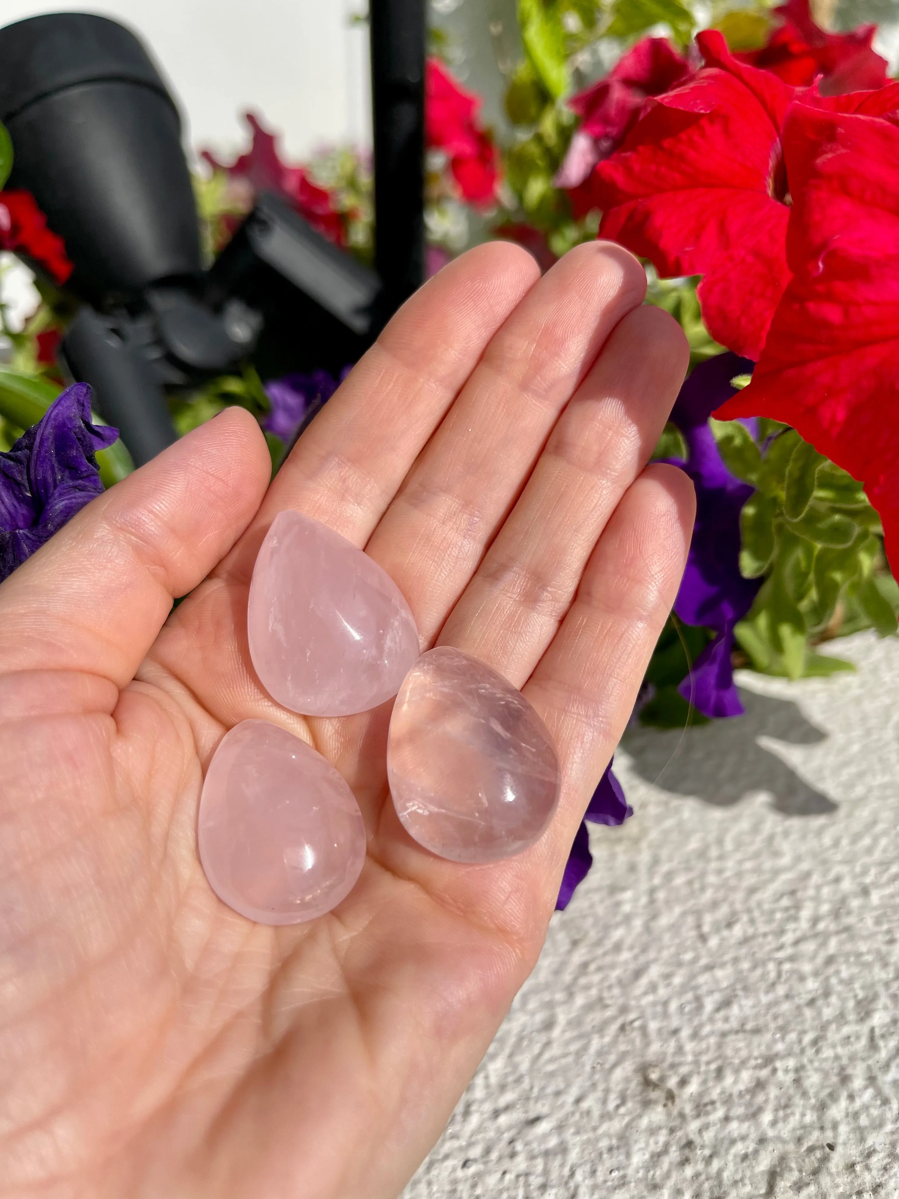 Rose Quartz Pocket Stones