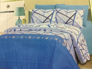 Royal Bamboo 3500 Comfort Soft Queen 6 Piece Duvet Cover set! Includes Duvet cover, Deep Pocket Fitted sheet, 2 pillow shams, 2 pillow cases!
