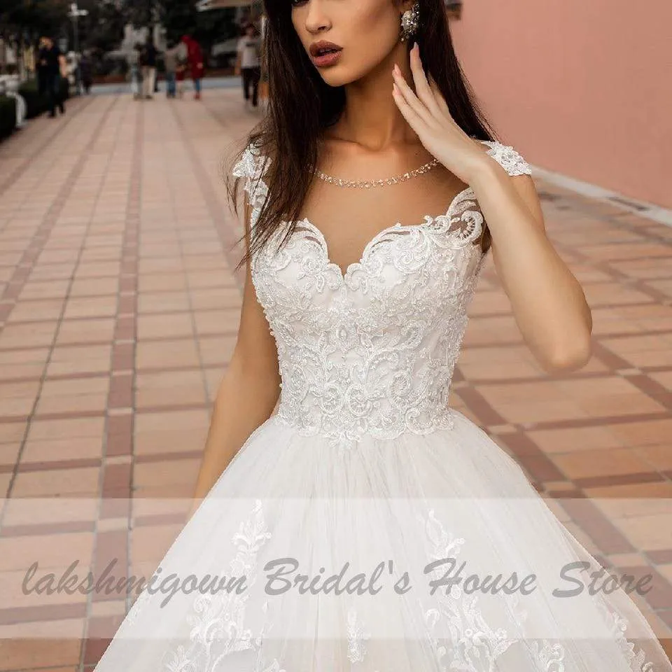 Roycebridal Luxury African Wedding Gowns Muslim Wedding Dresses
