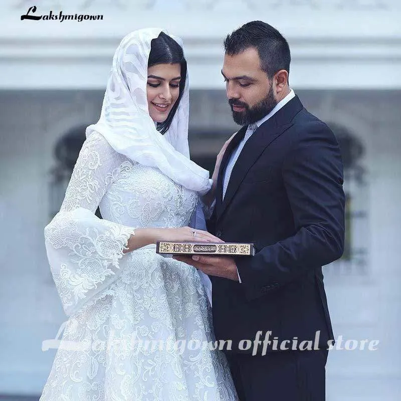 Roycebridal Luxury Wedding Dresses Bridal Gowns Princess Long Sleeves
