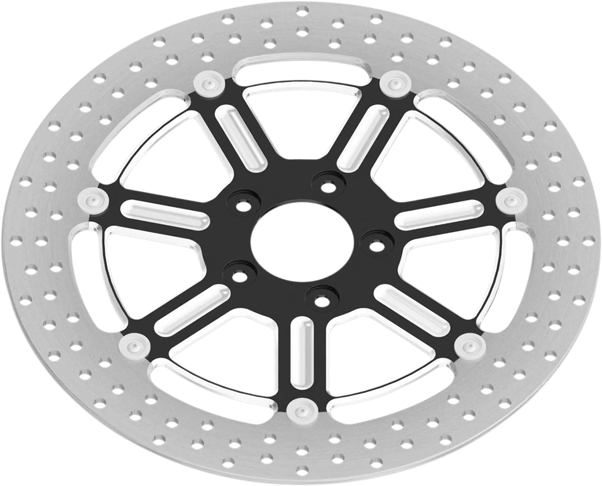 RSD 01333015DELLSBM Delmar 13in. Two-Piece Brake Rotor - Contrast-Cut Ops