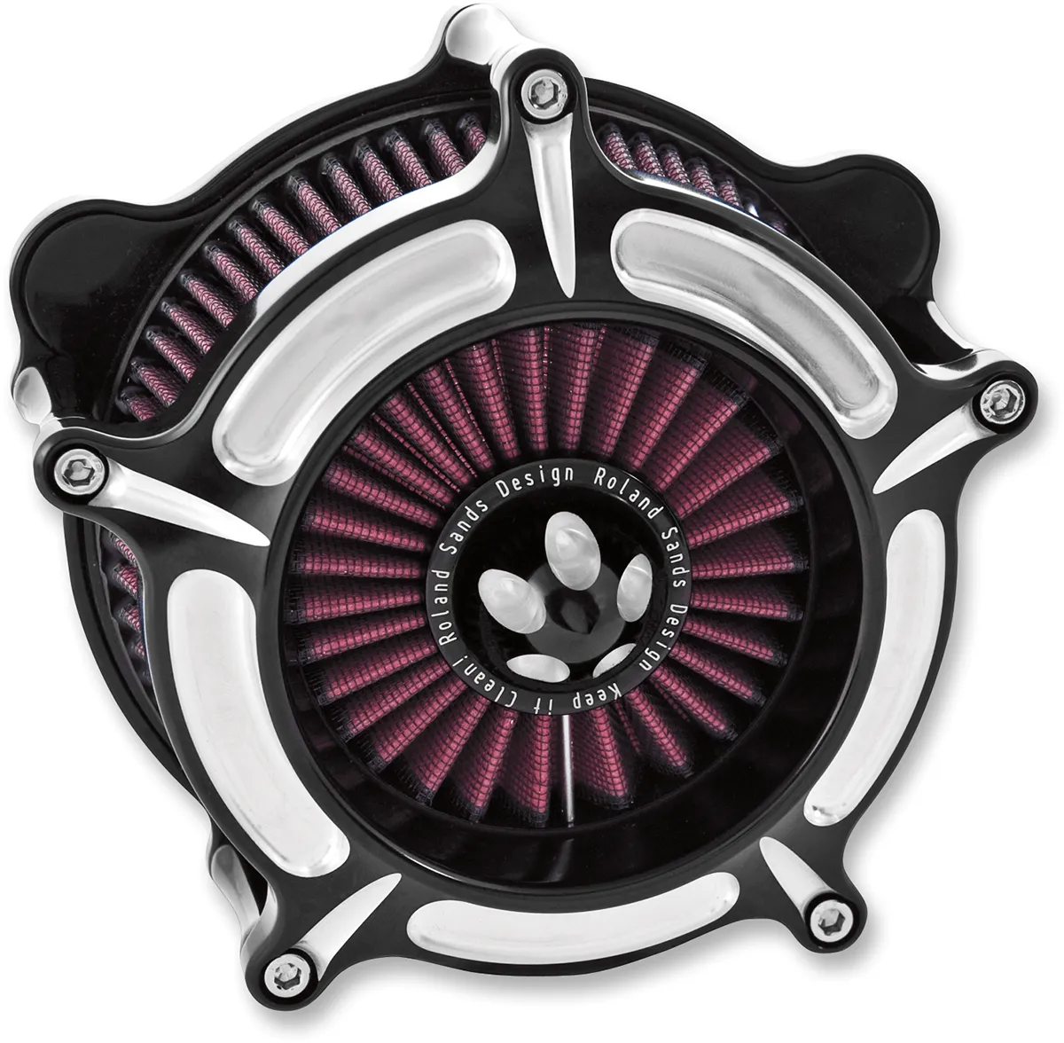 RSD 0206-2039-CH Turbine Air Cleaner - Chrome