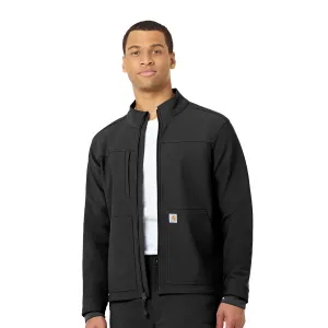 Rugged Flex C80023 Men's Bonded Fleece Jacket Black